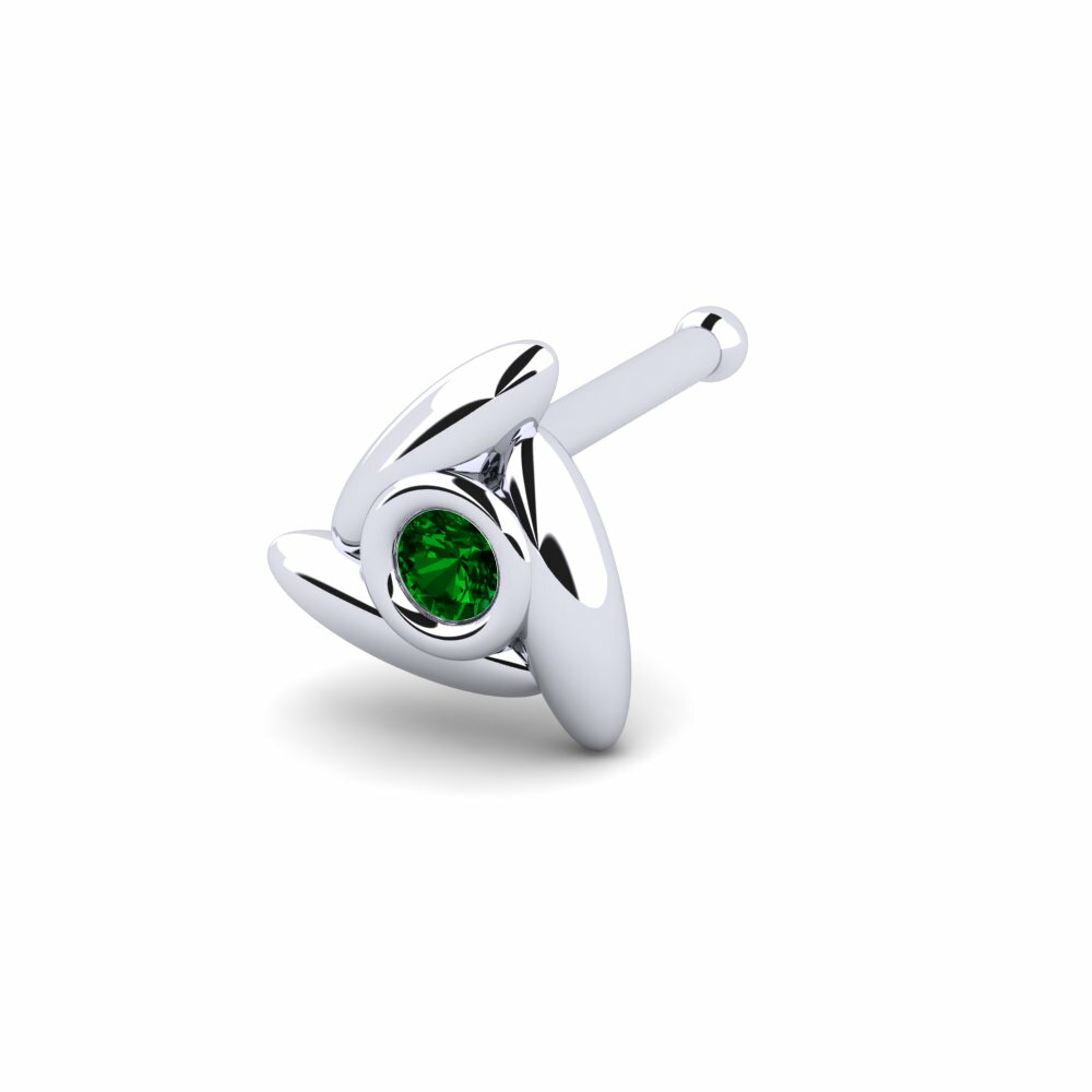 Groene Zirkoon Neus Pin Azygda