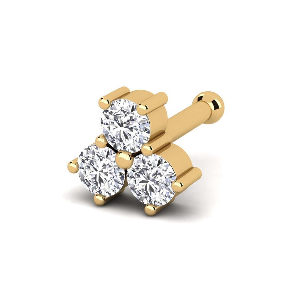 Diamond Nose Pin Bellena