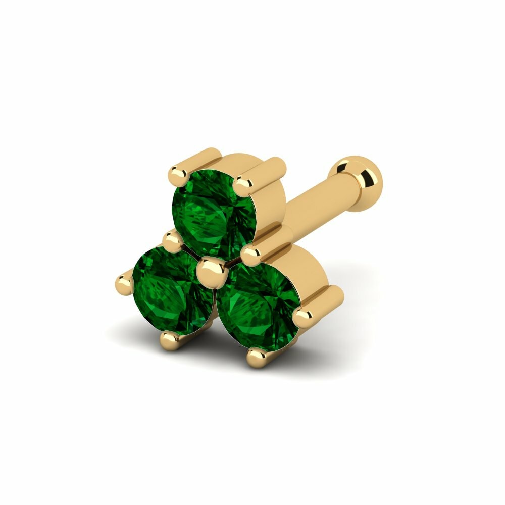 Groene Zirkoon Neus Pin Bellena