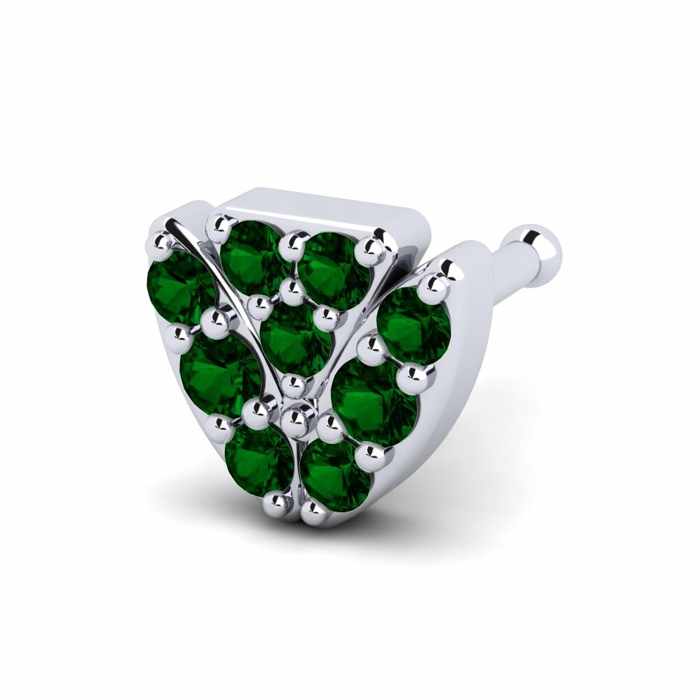Groene Zirkoon Neus Pin Boyed
