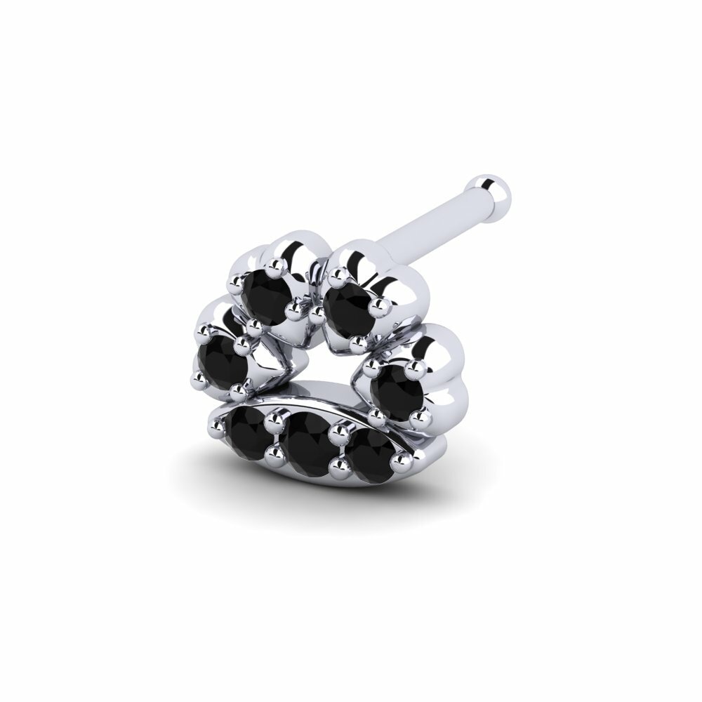 Piercing Nez Bucat Saphir noir