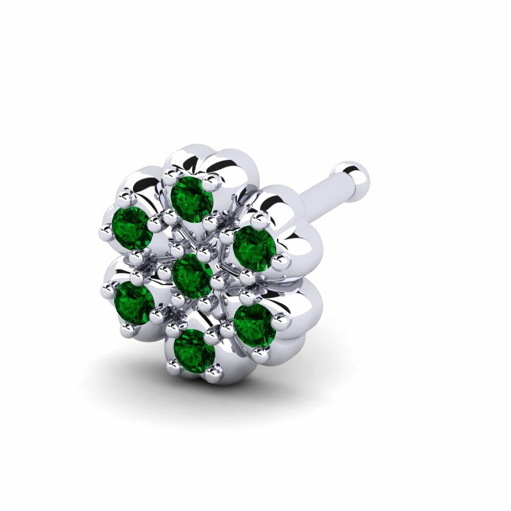 Groene Zirkoon Neus Pin Butom