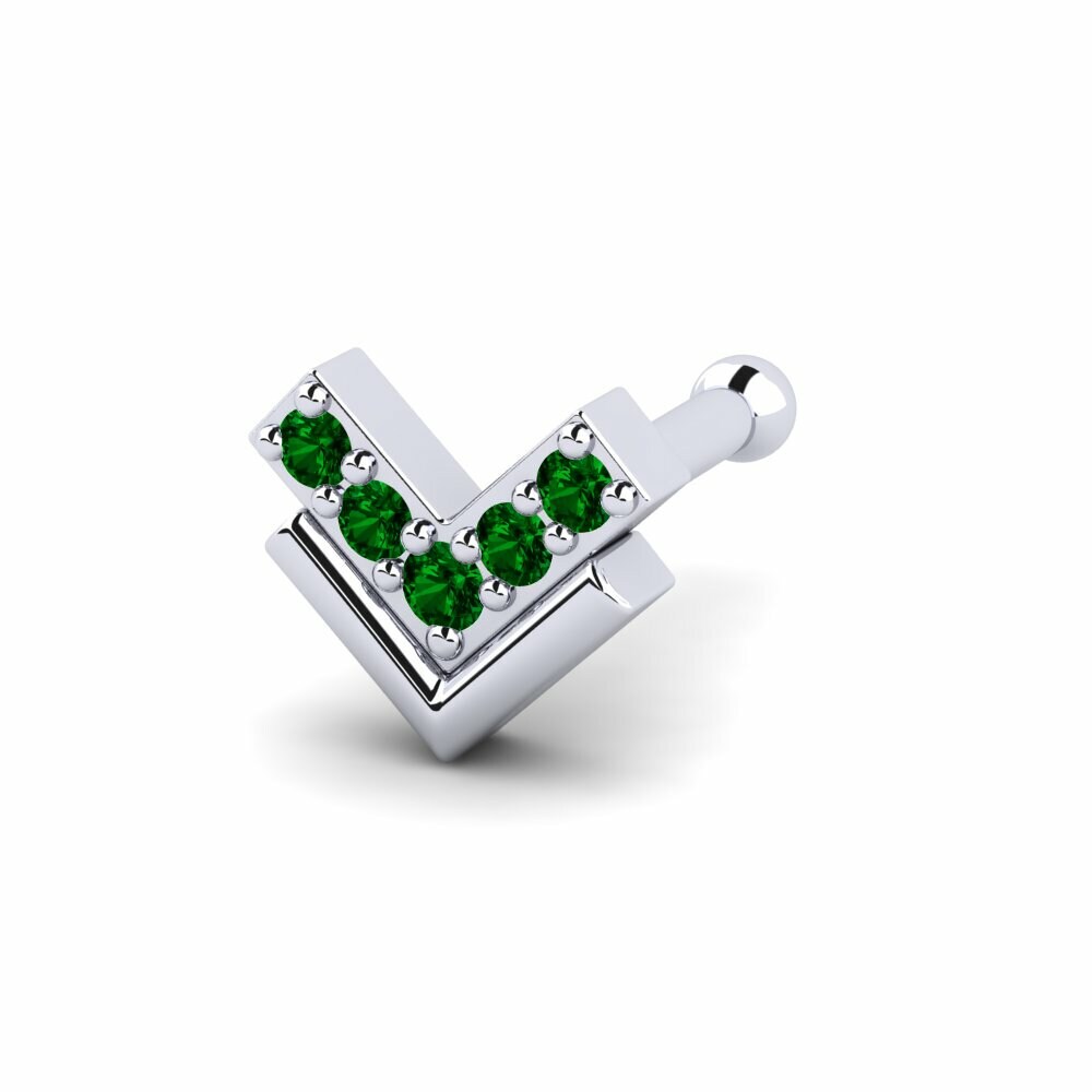 Groene Zirkoon Neus Pin Cesigatoni