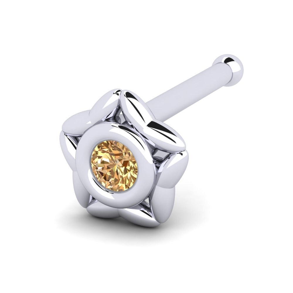 Diamant Brun Piercing Nez Credit