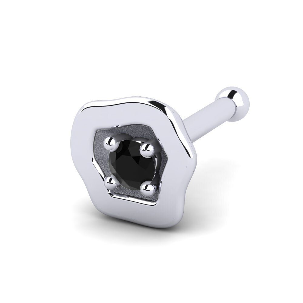 Black Sapphire Nose Pin Geheimnis