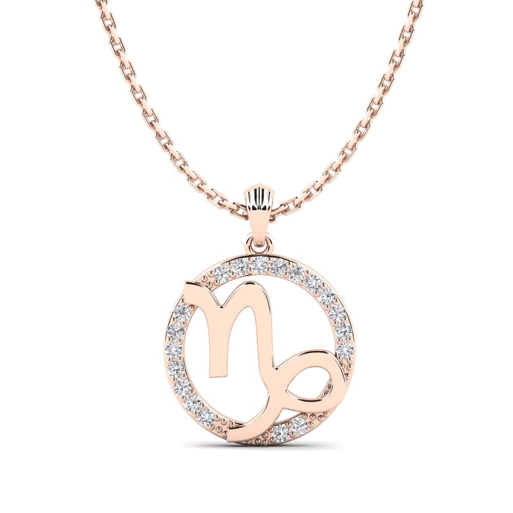 Lab Grown Diamond Women's Pendant Sulnes - Capricorn