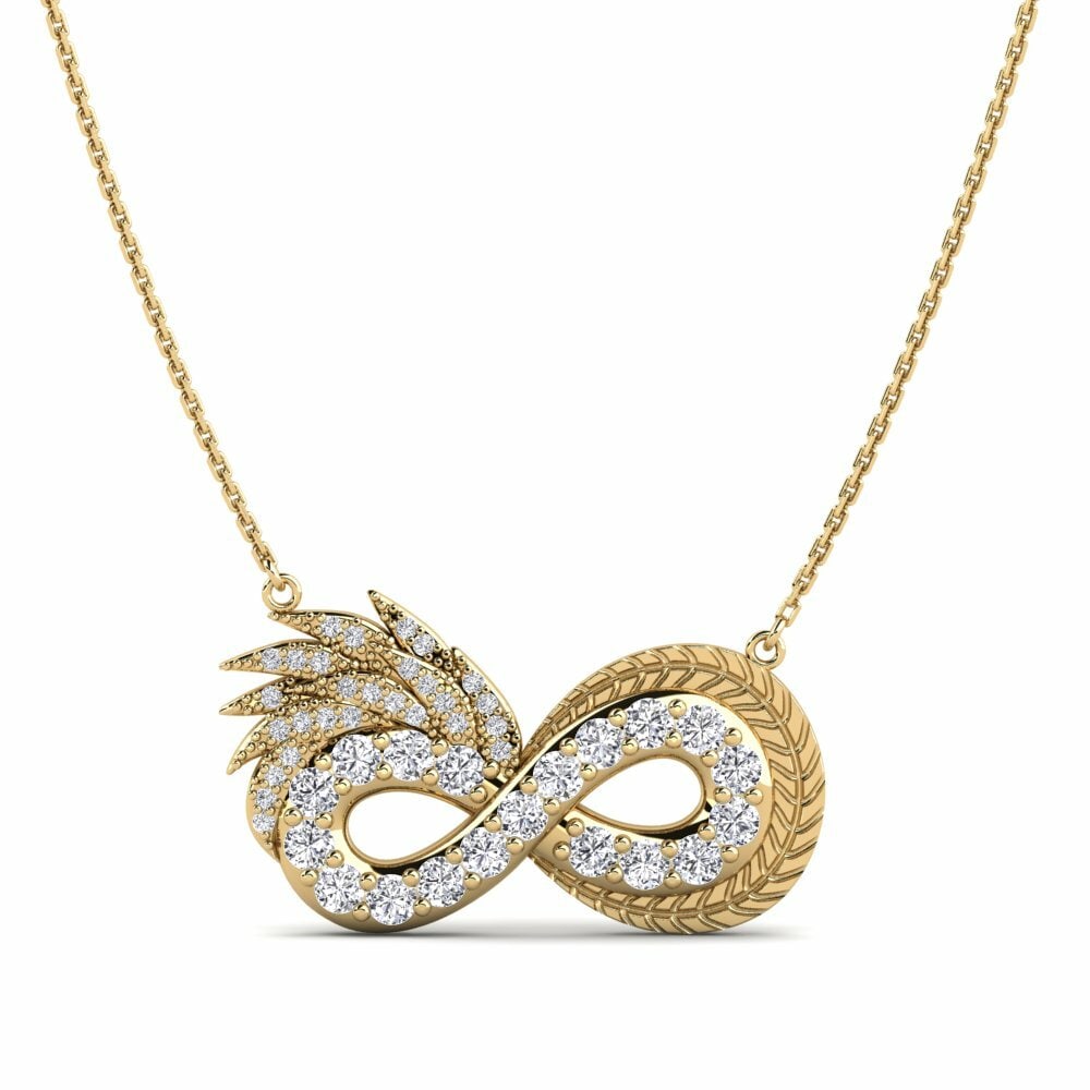 18K Geel Goud Ketting Aeternitas