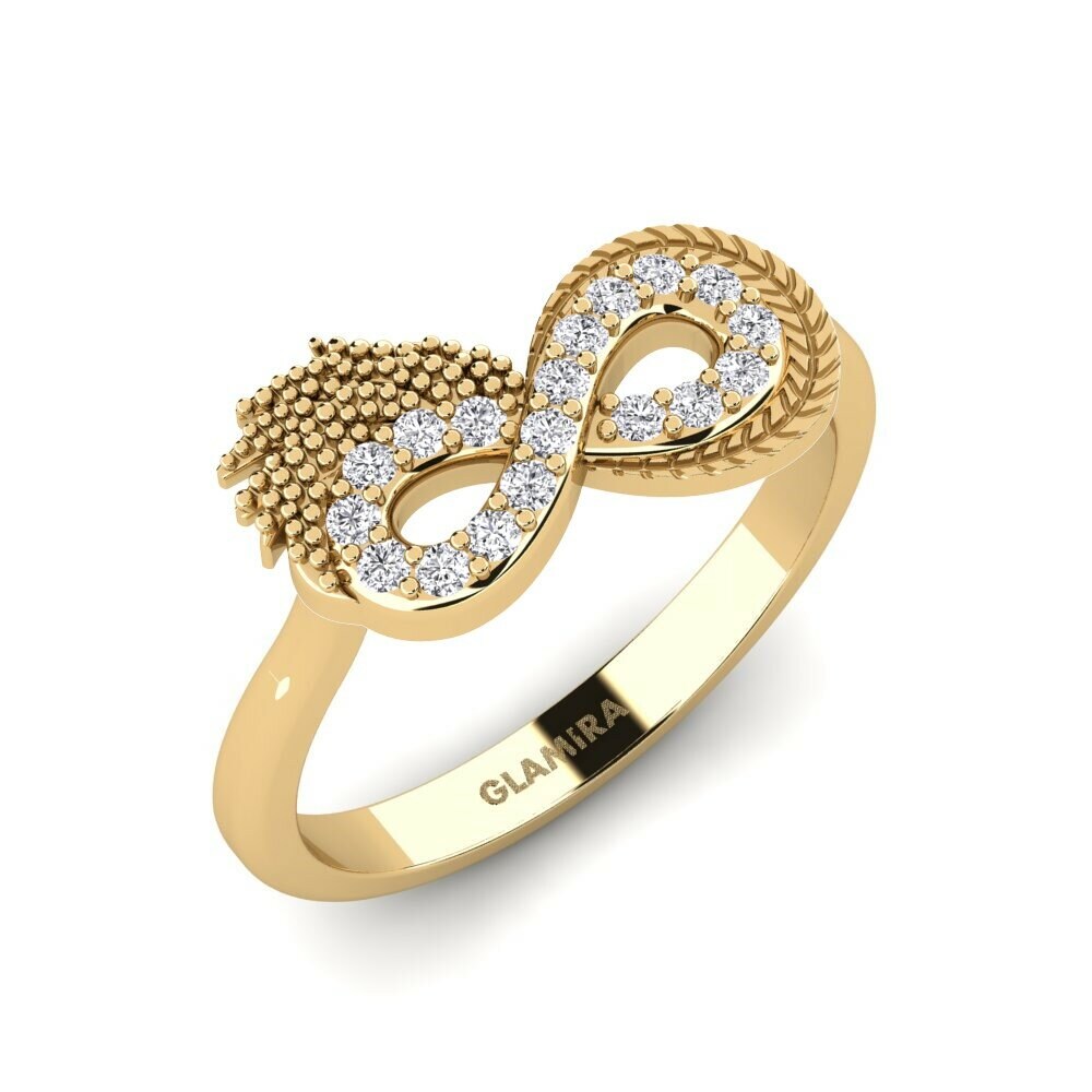 Anillo Aeternitas 14k Oro Amarillo