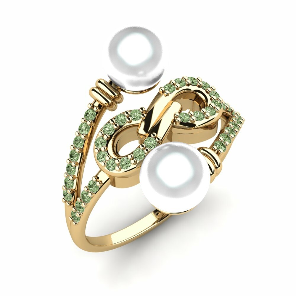 Green Diamond Ring Judiye