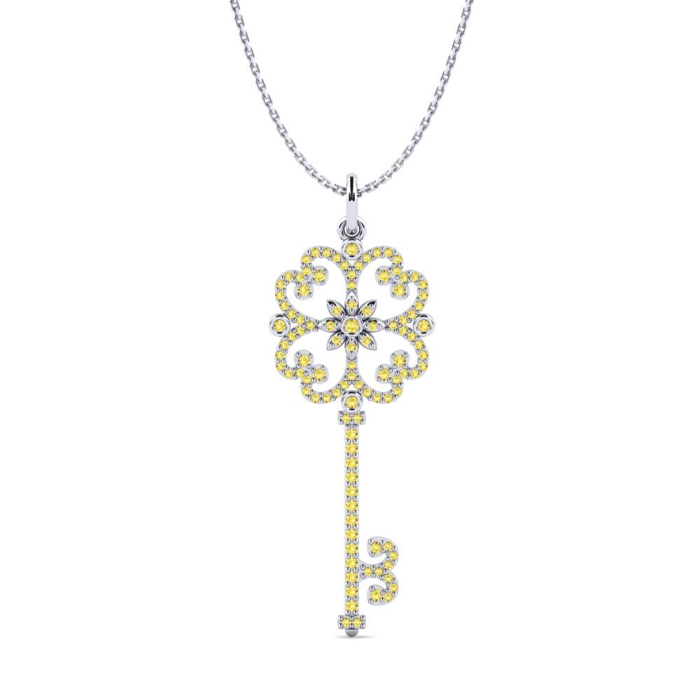 Yellow Sapphire Women's Pendant Lucinda