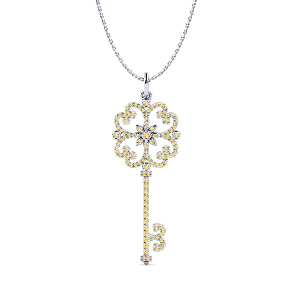 Yellow Diamond Women's Pendant Lucinda