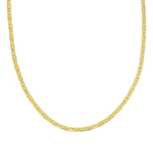 Chain Valentino with Bar 585 Yellow Gold