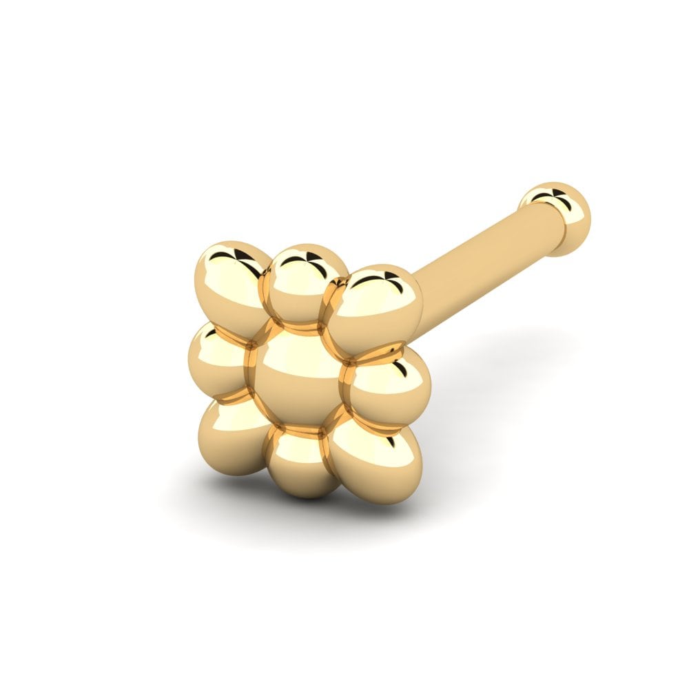 18K Geel Goud Neus Pin Bianka