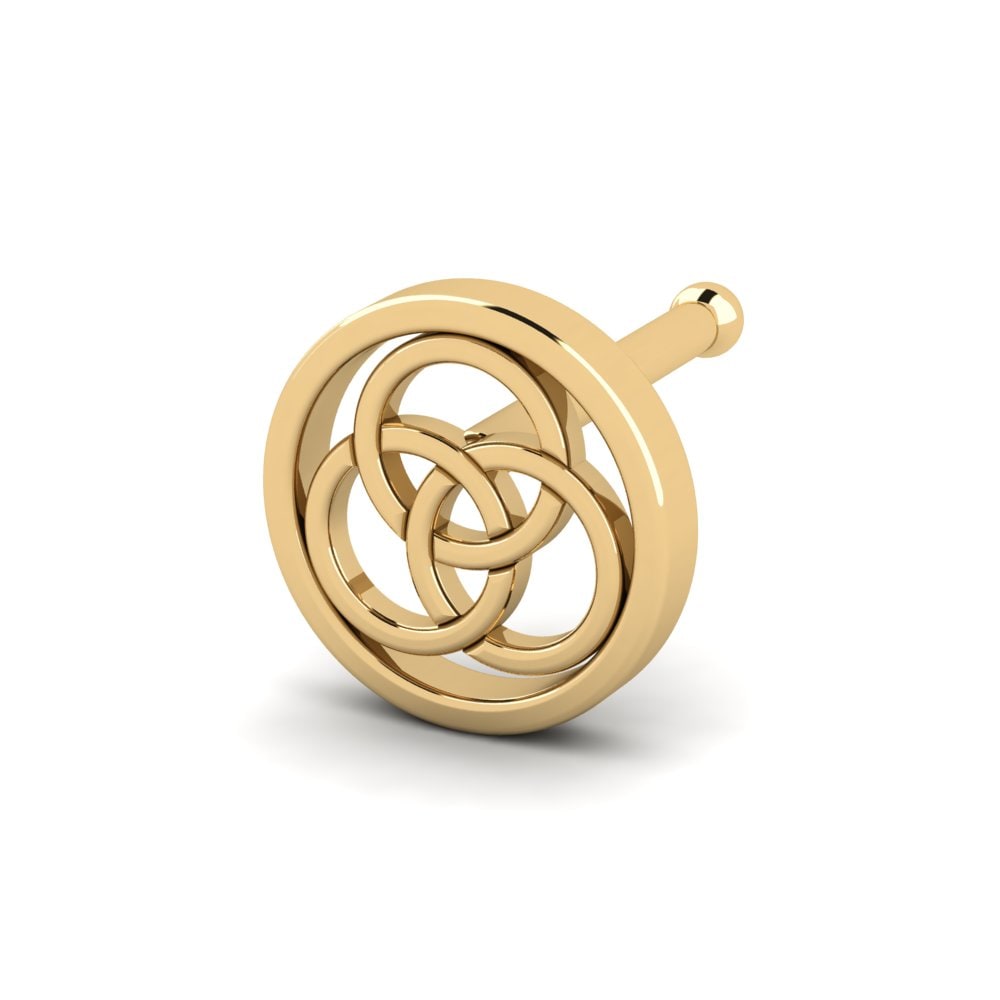 18K Geel Goud Neus Pin Cemea
