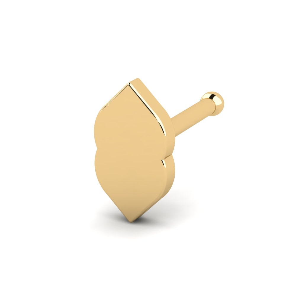 18K Geel Goud Neus Pin Ferve