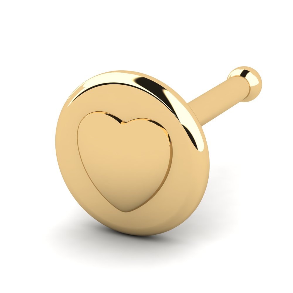 18K Geel Goud Neus Pin Kitti