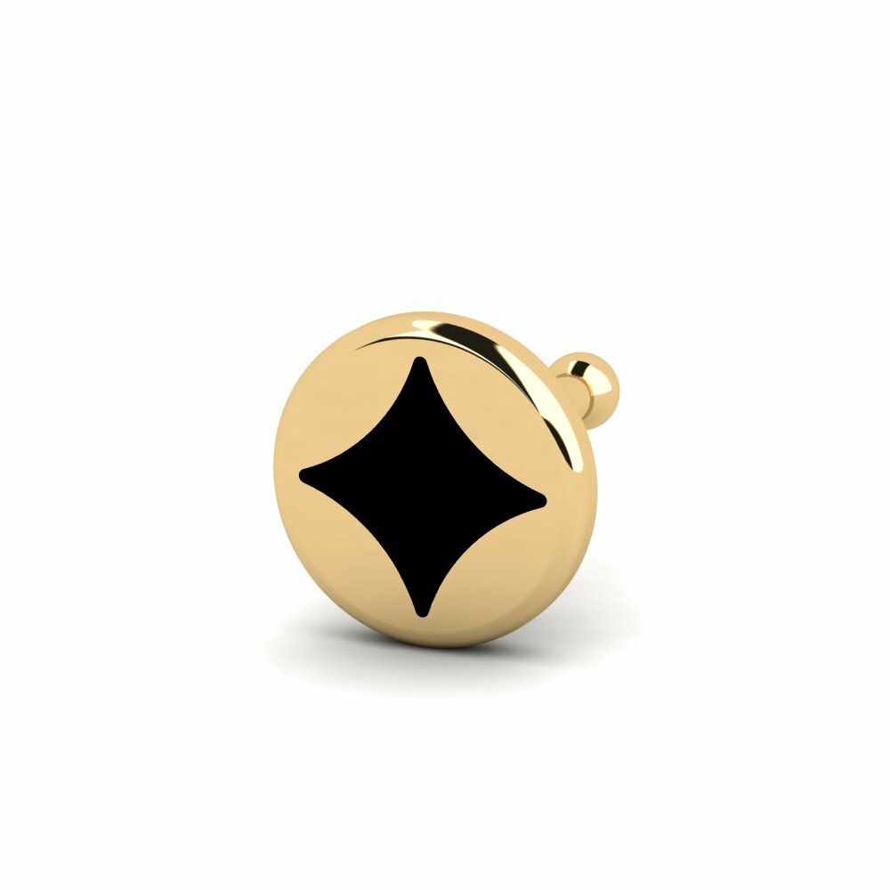 18K Geel Goud Neus Pin Lamie