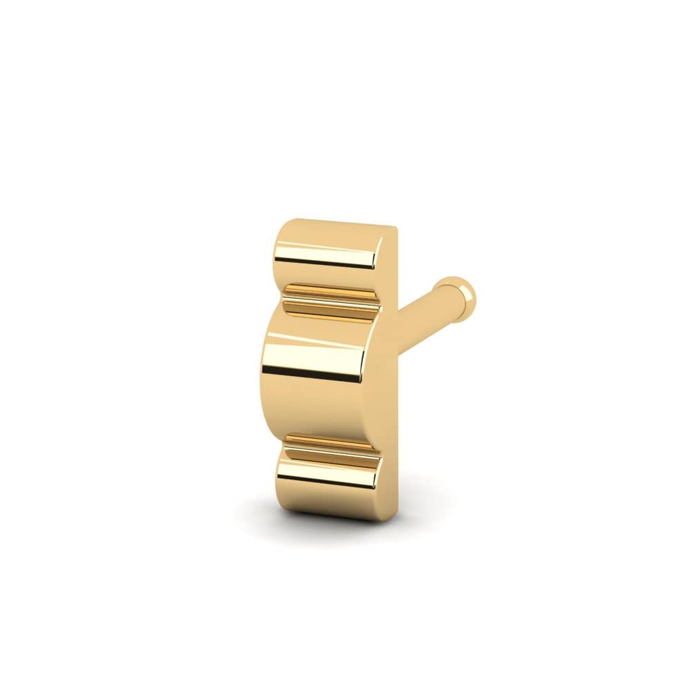 18K Geel Goud Neus Pin Muotorer