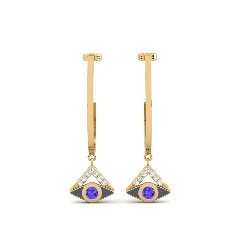 Tanzanite Women's Earring Acustico