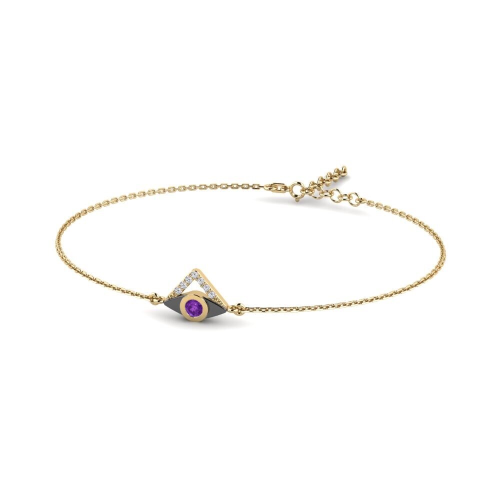 Amethyst Women's Bracelet Adito