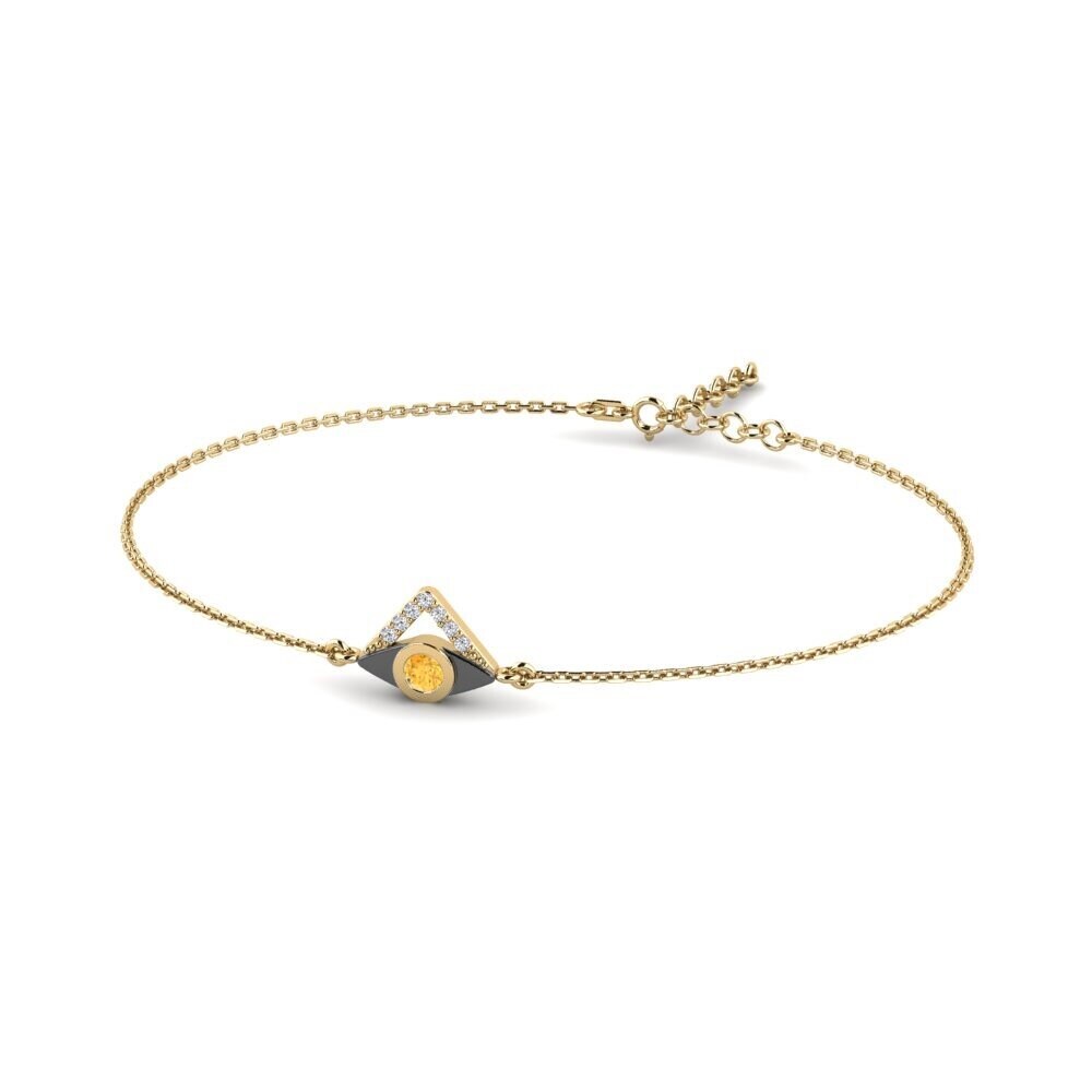 Citrine Women's Bracelet Adito