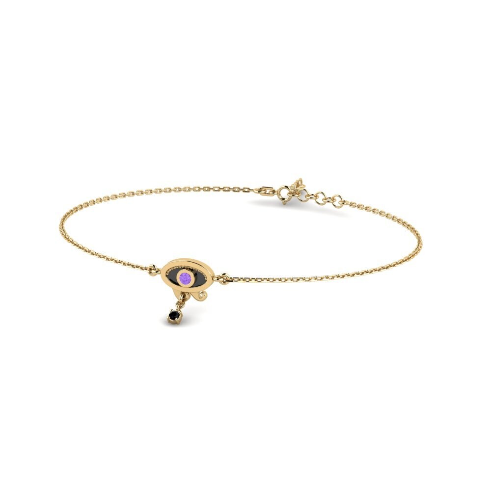 Amethyst Women's Bracelet Adornare
