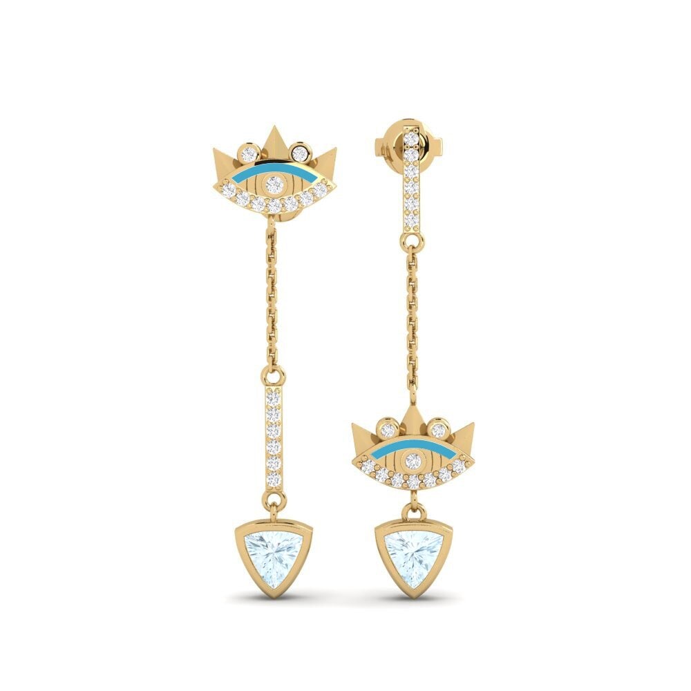 Aquamarine Women's Earring Agba