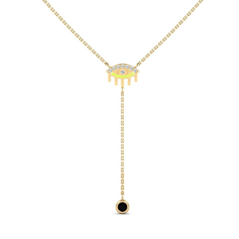 Zafiro negro Collar de Mujer Anuenue