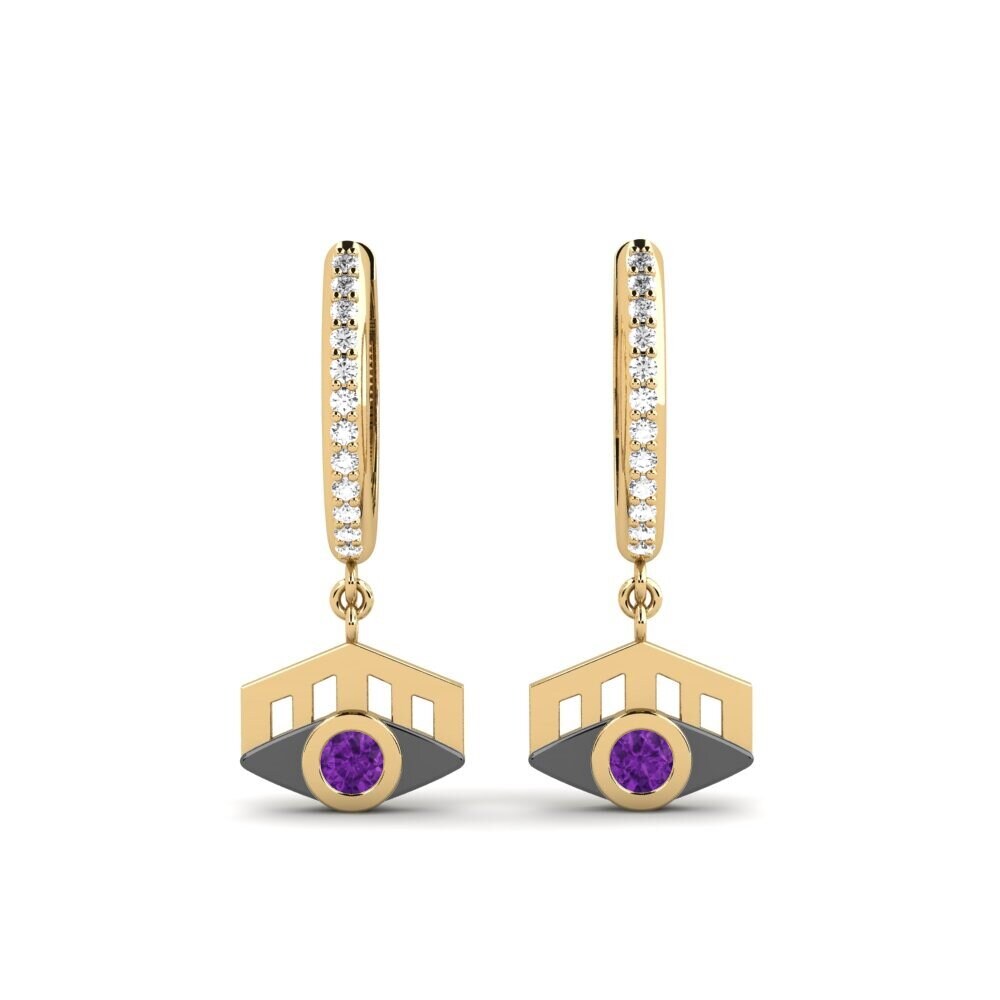Amethyst Women's Earring Arrivederci