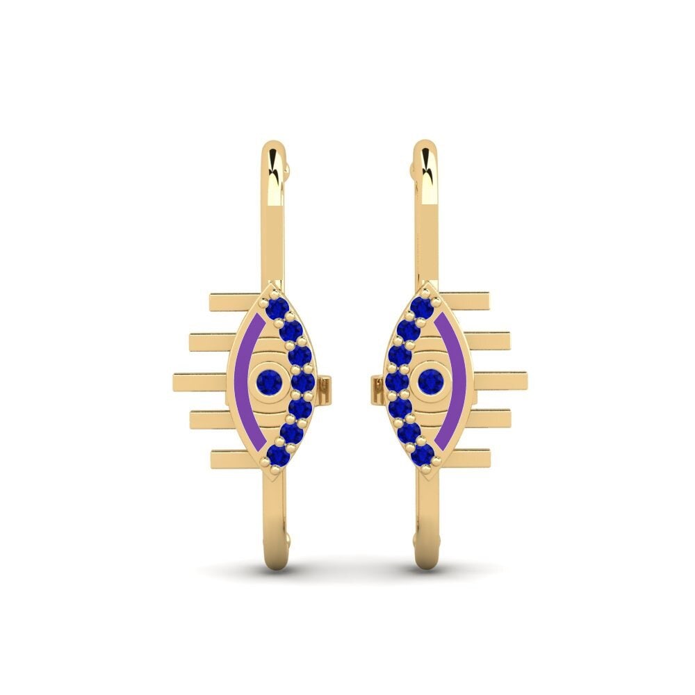 Sapphire Earring Barva
