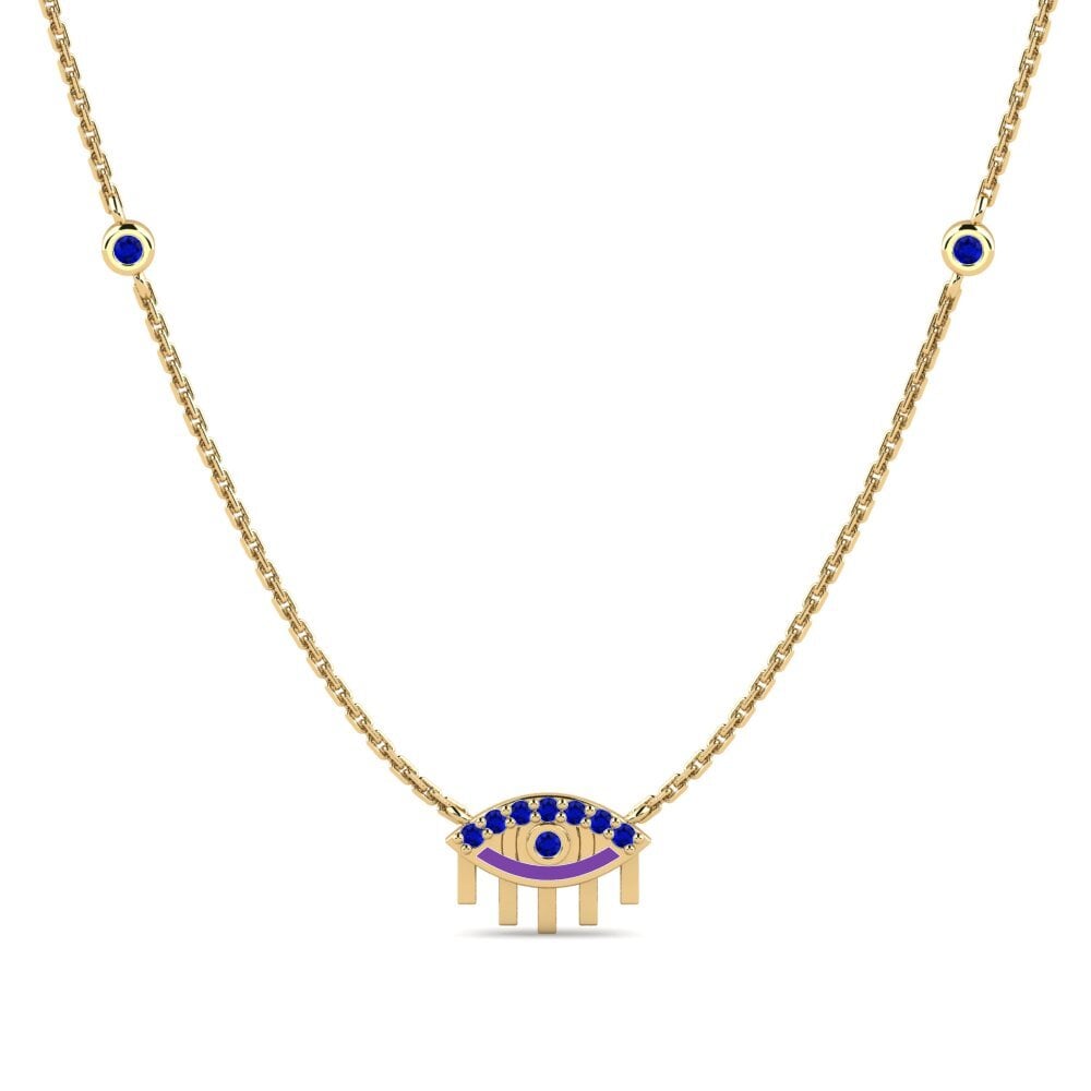 Sapphire Necklace Enfys