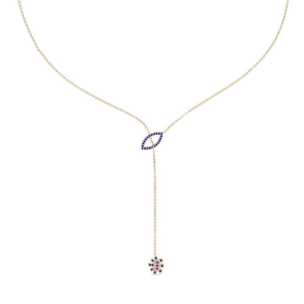 Sapphire Necklace Enuma