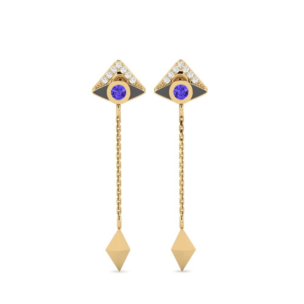 Tanzanite Women's Earring Esotico