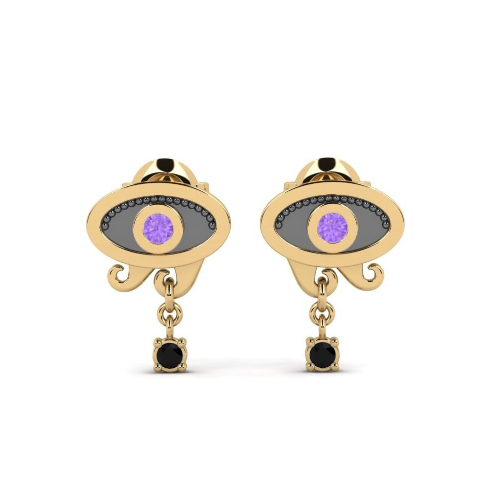 Amethyst Women's Earring Estatex