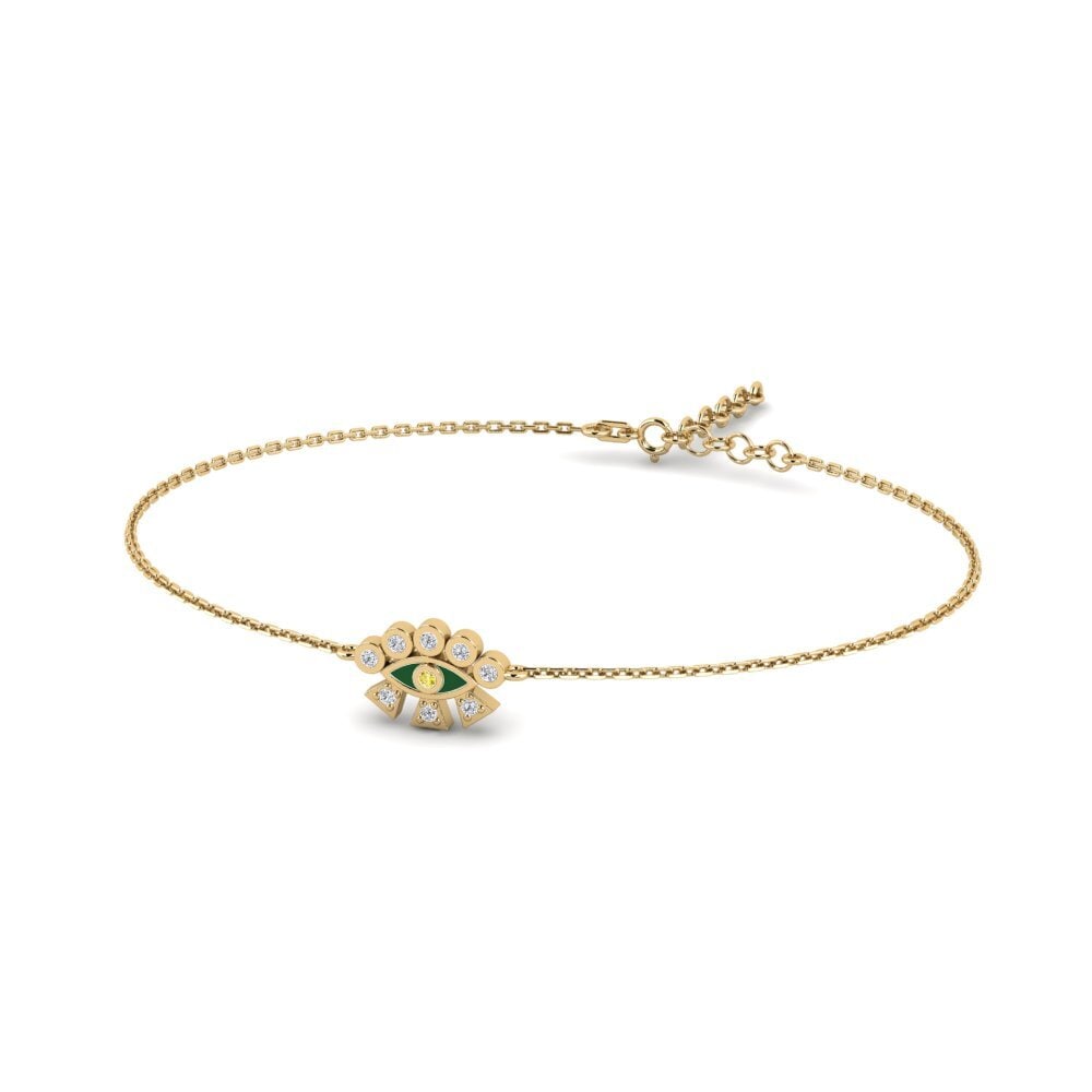 Yellow Sapphire Women's Bracelet Kail