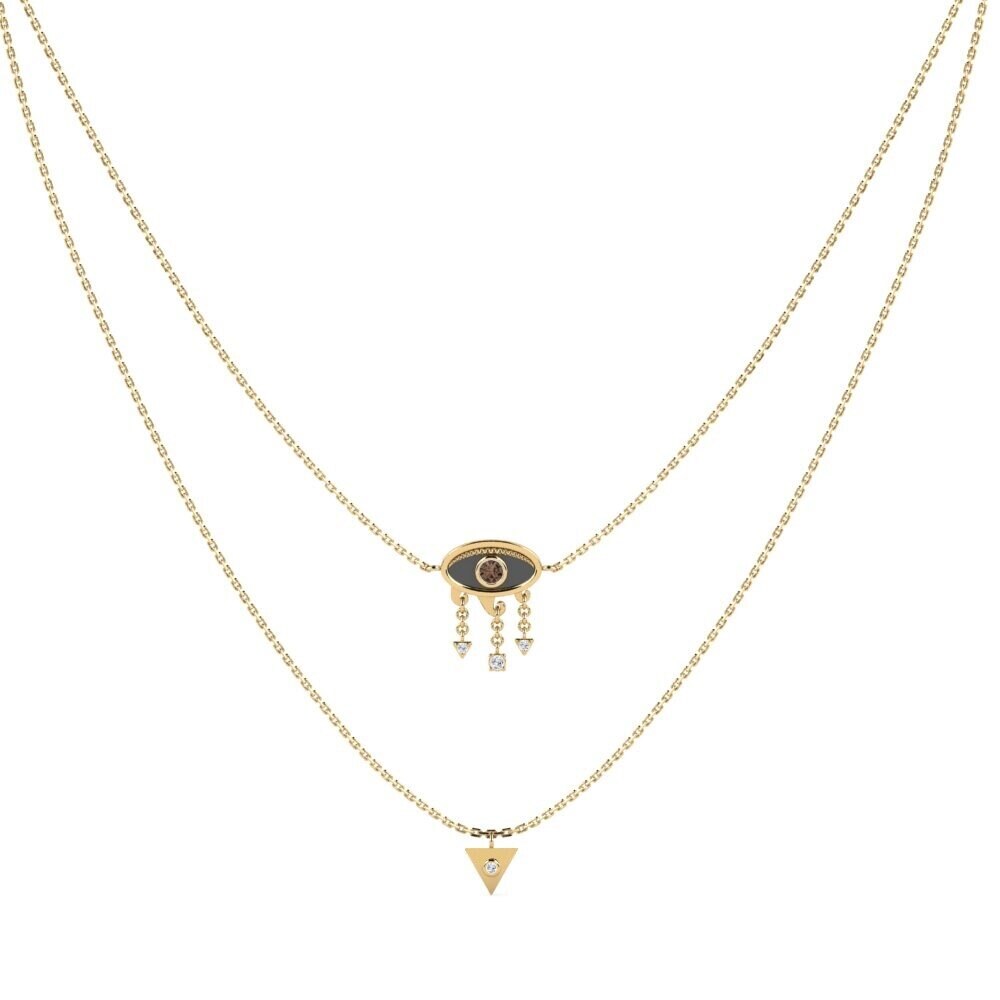 Smoky Quartz Women's Necklace Kaloma