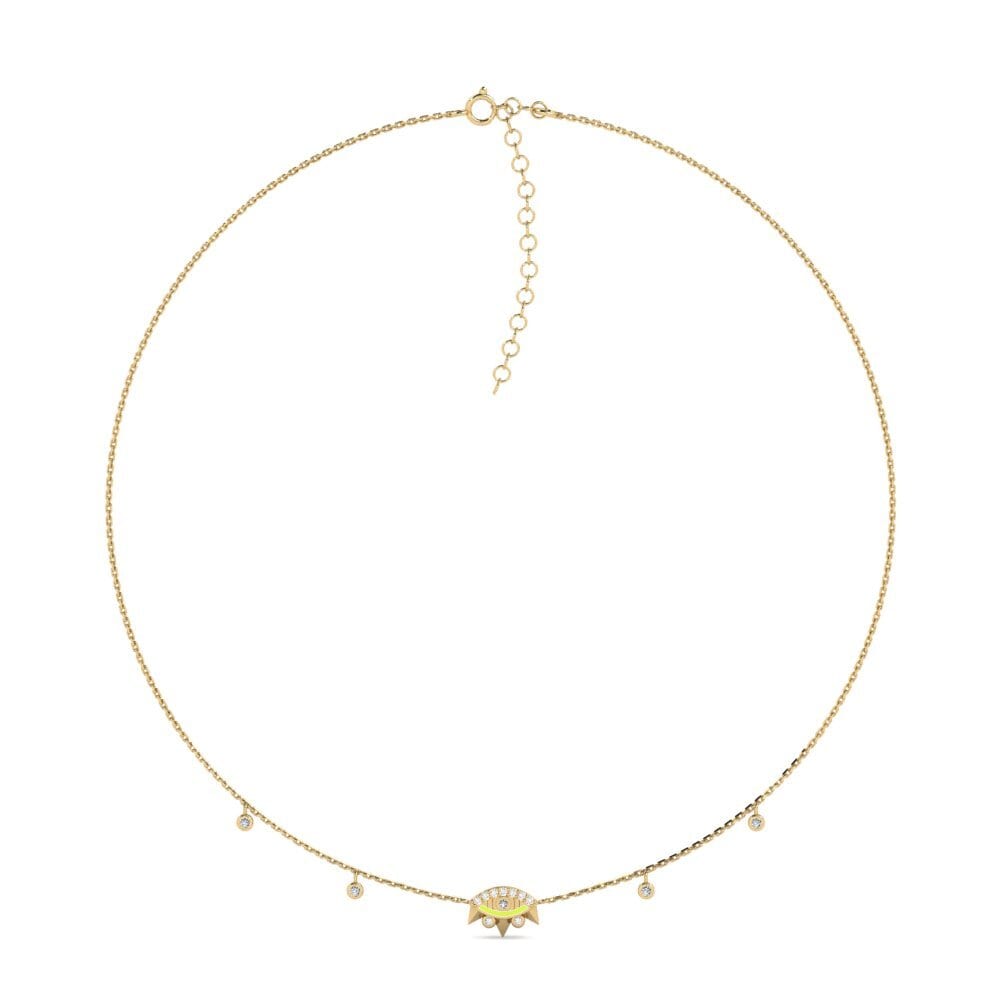 Zirconia Women's Choker Necklace Kiakite
