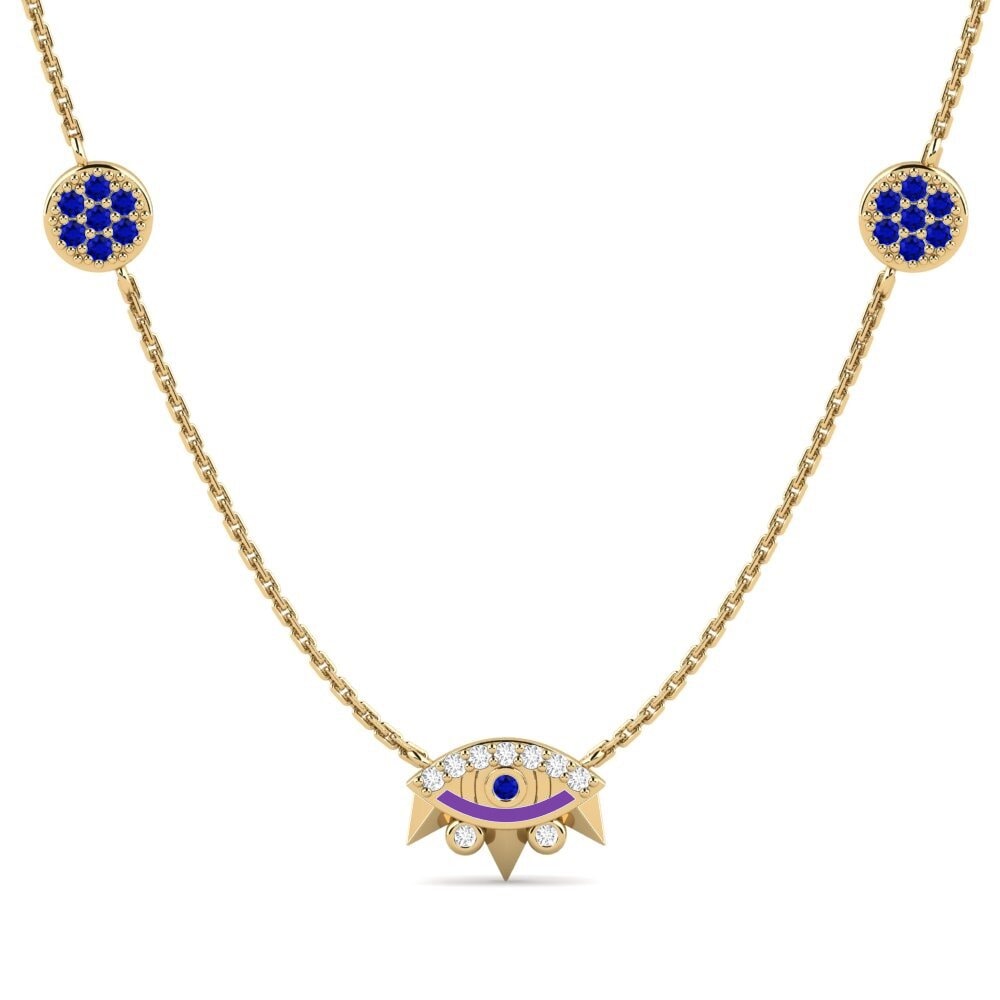 Sapphire Necklace Mavrica