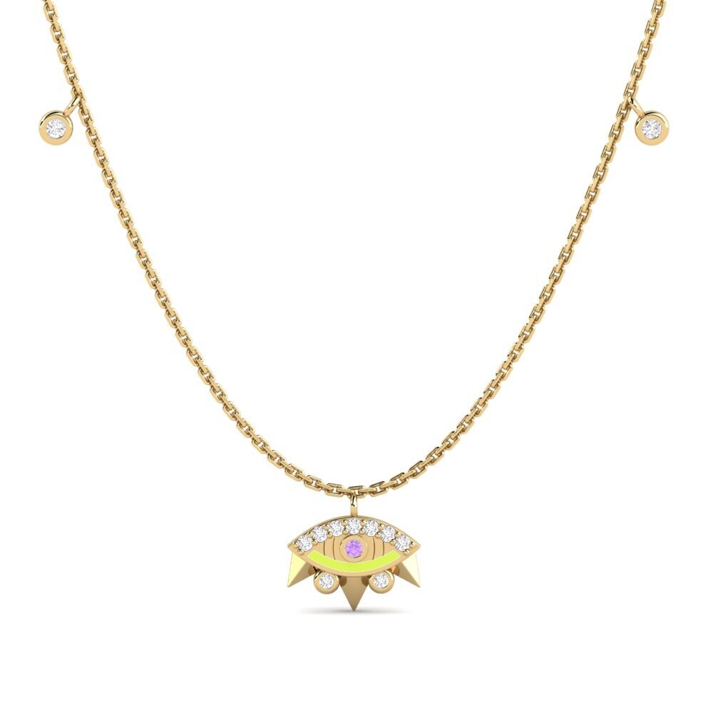 Amethyst Women's Necklace Mookodi