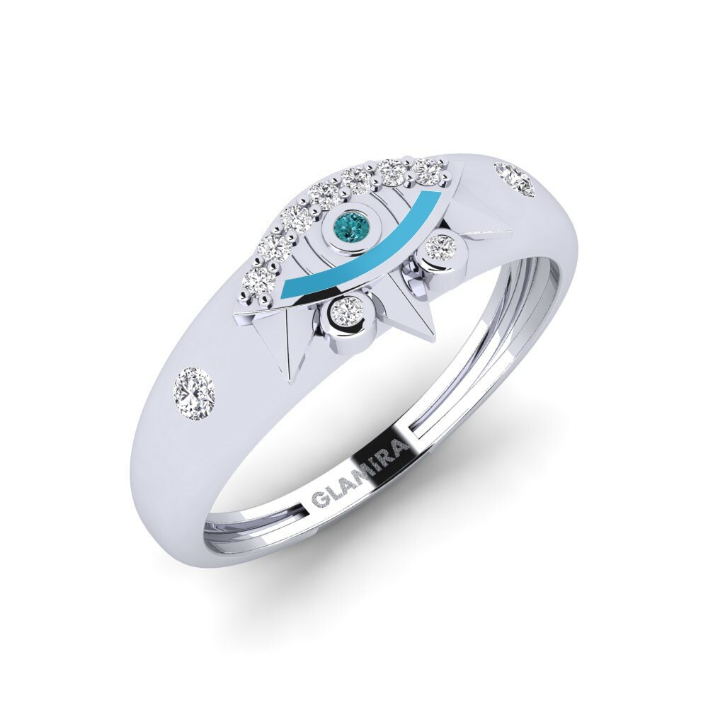 Blue Diamond Ring Ngao