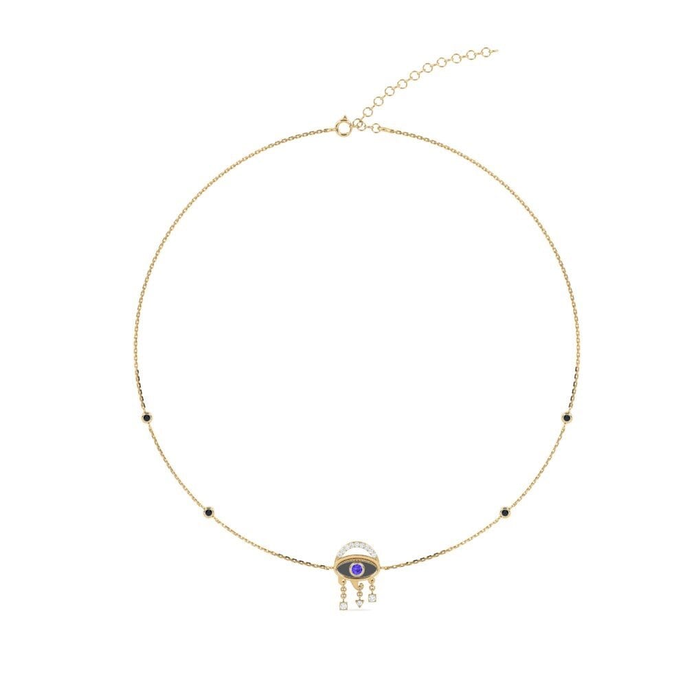 Tanzanite Women's Choker Necklace Ragazzona