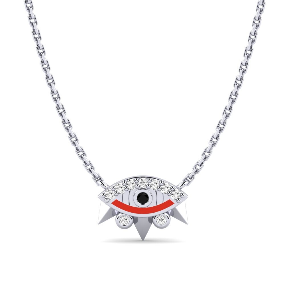 Ónix Negro Collar de Mujer Reebou