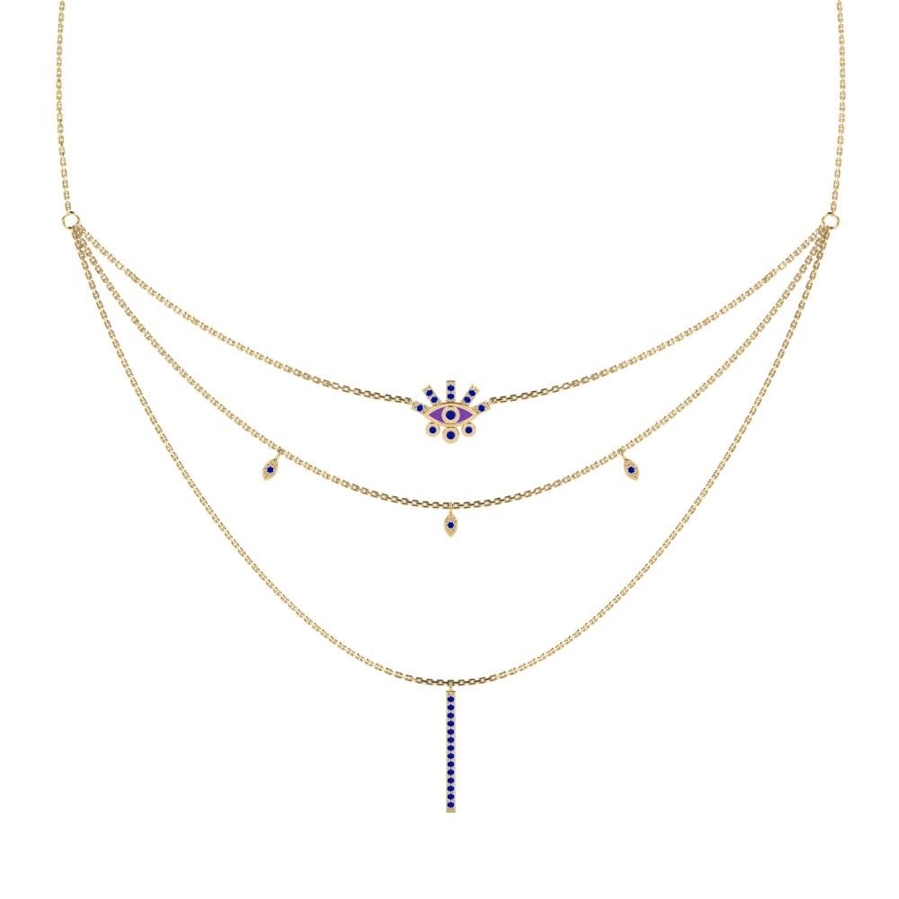 Sapphire Necklace Rhosus