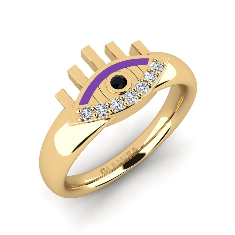 Black Diamond Pinky Ring Taming