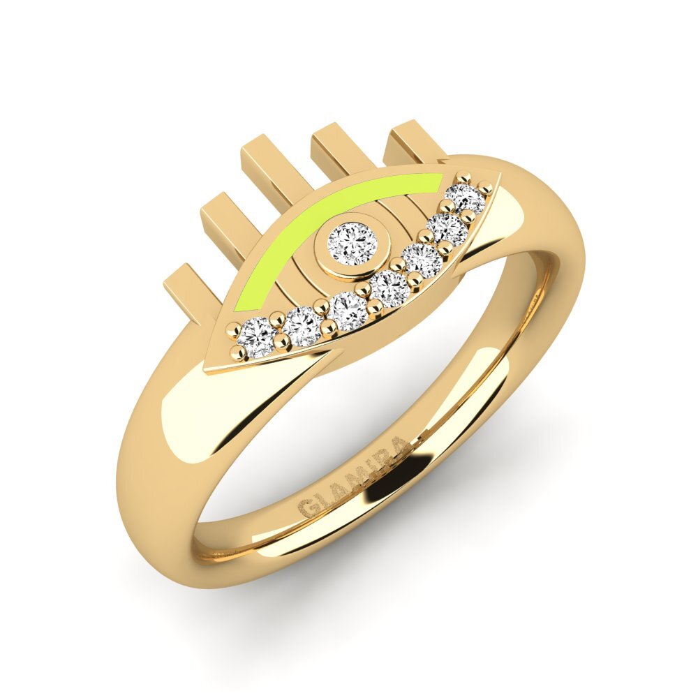 Moissanite Pinky Ring Taming