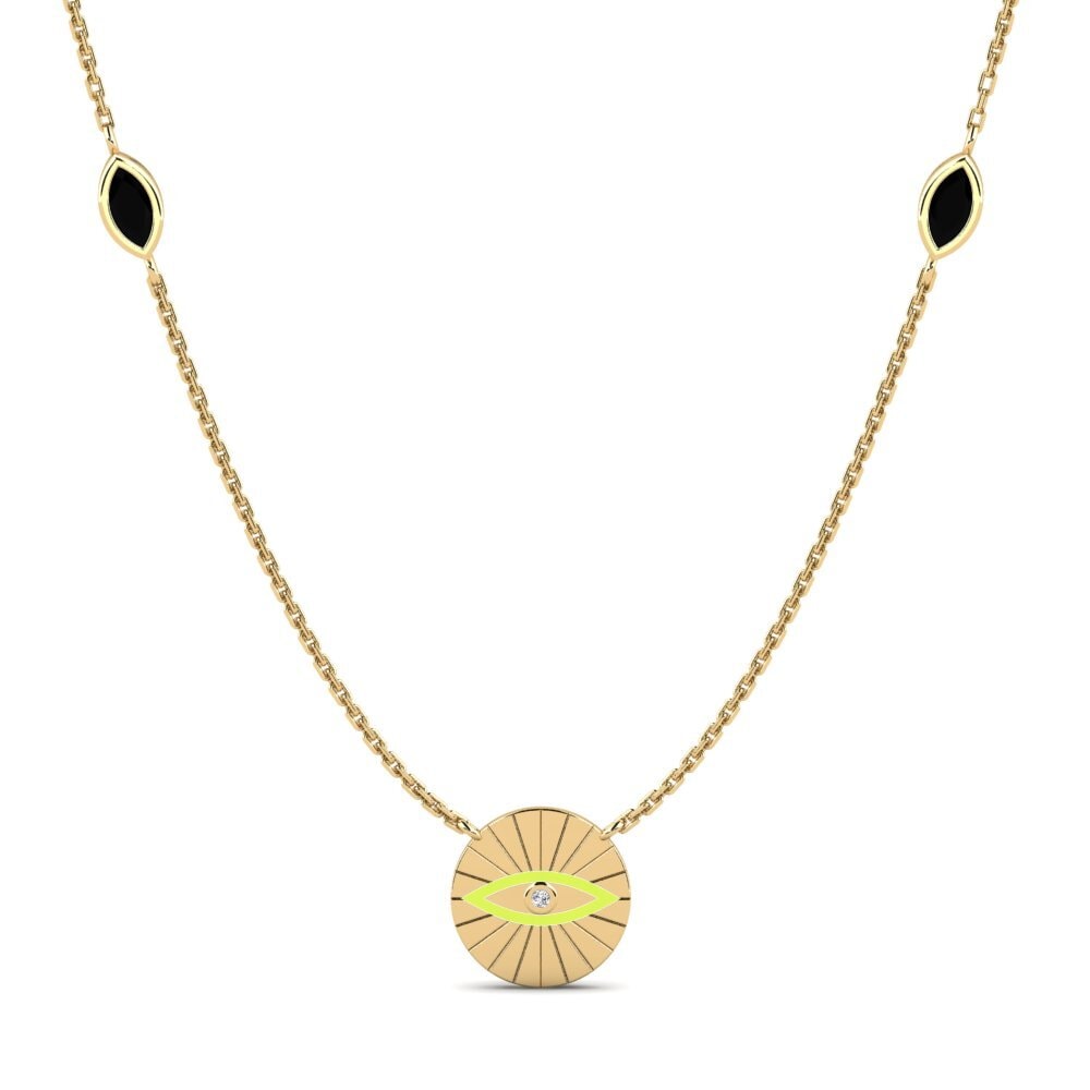 Zafiro negro Collar de Mujer Veselka