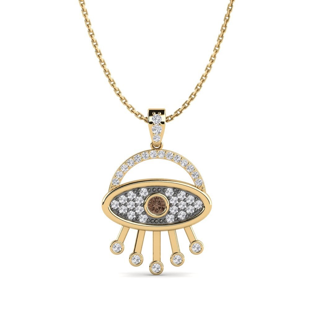 Smoky Quartz Women's Pendant Ambizioso