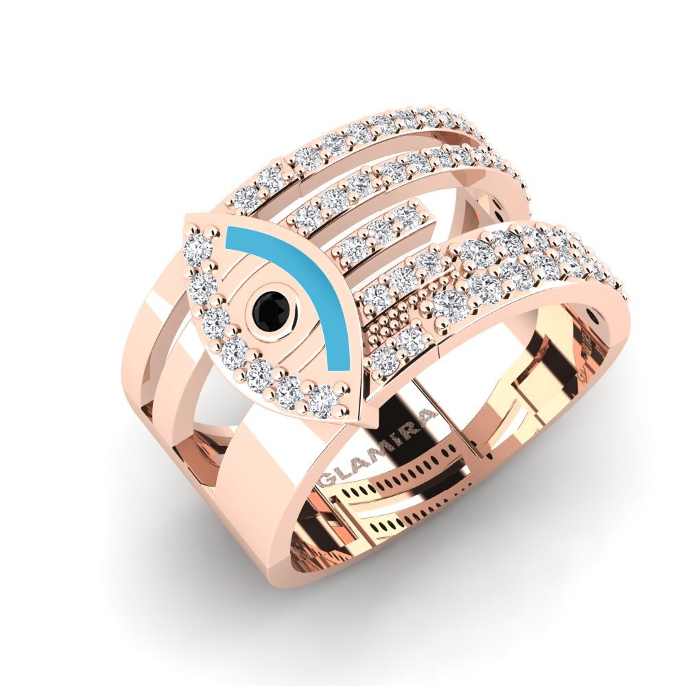 Black Onyx Ring Disgleirio