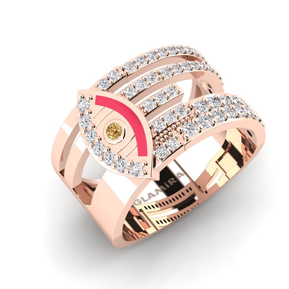 Brown Diamond Ring Disgleirio