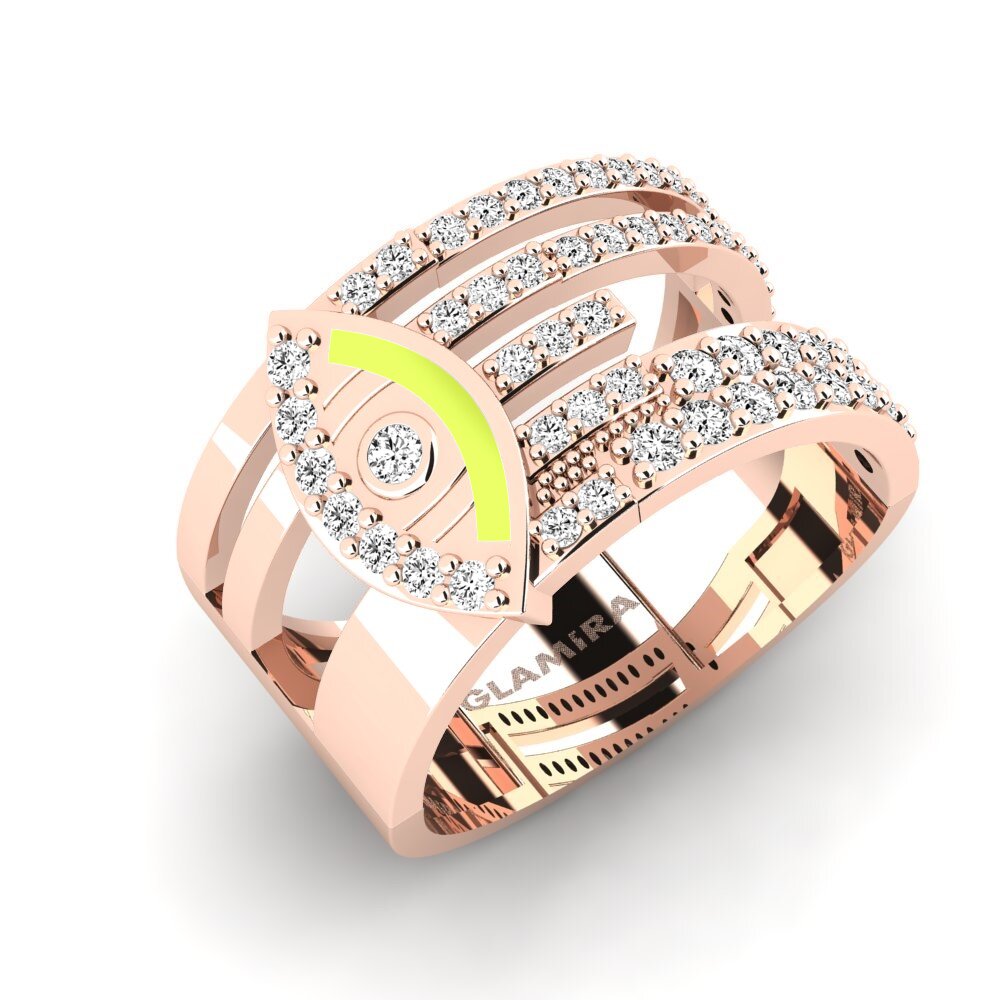 Moissanite Ring Disgleirio